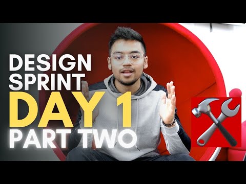 DESIGN SPRINT Day 1 (Pt 2) | Crazy 8s, Voting, Differences with Jake Knapp book