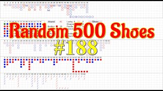 Baccarat Simulator (234) - Random 500 Shoes (188) 百家乐模拟器,百家乐记录表 바카라 출목(6매,중국점) (234) - 랜덤슈 (188)