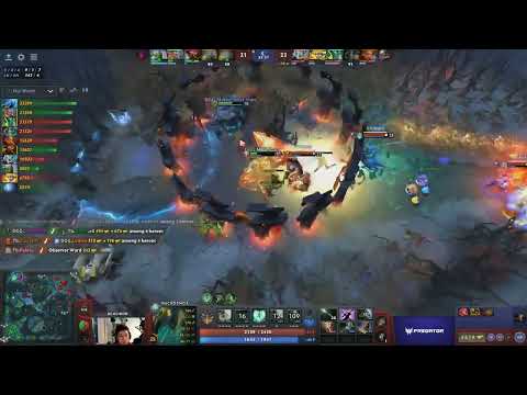 Agent Creeps helping Team Bald win the fight