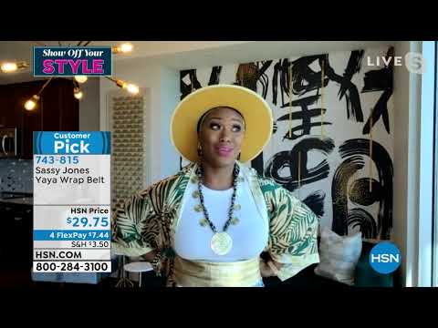 Sassy Jones Yaya Wrap Belt