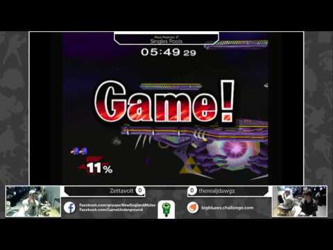 Mass Madness 17 SSBM - ZettaVolt (Falco) vs. TheRealJDawgz (Sheik) - Melee Pools