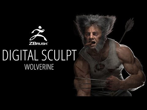 Wolverine Zbrush Sculpt Timelapse