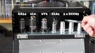 Video thumbnail for Palmer MI : DREI Triple Single Ended Amplifier (centre speaker mic'd version) by Brett Kingman