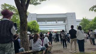 後ろから参政党 神谷宗幣 長野