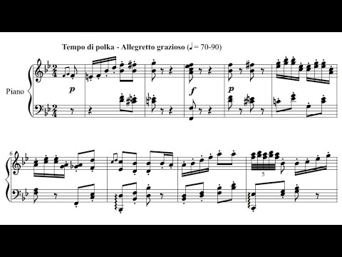 Joseph Hellmesberger Jr. - Estudiantina-Polka from "Die Perle von Iberien" (audio + sheet music)