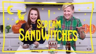 MY DRUNK KITCHEN: Ice Cream (sand)Witches  ft. Rosanna Pansino