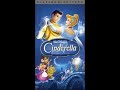 Opening To Cinderella Special Edition 2005 VHS