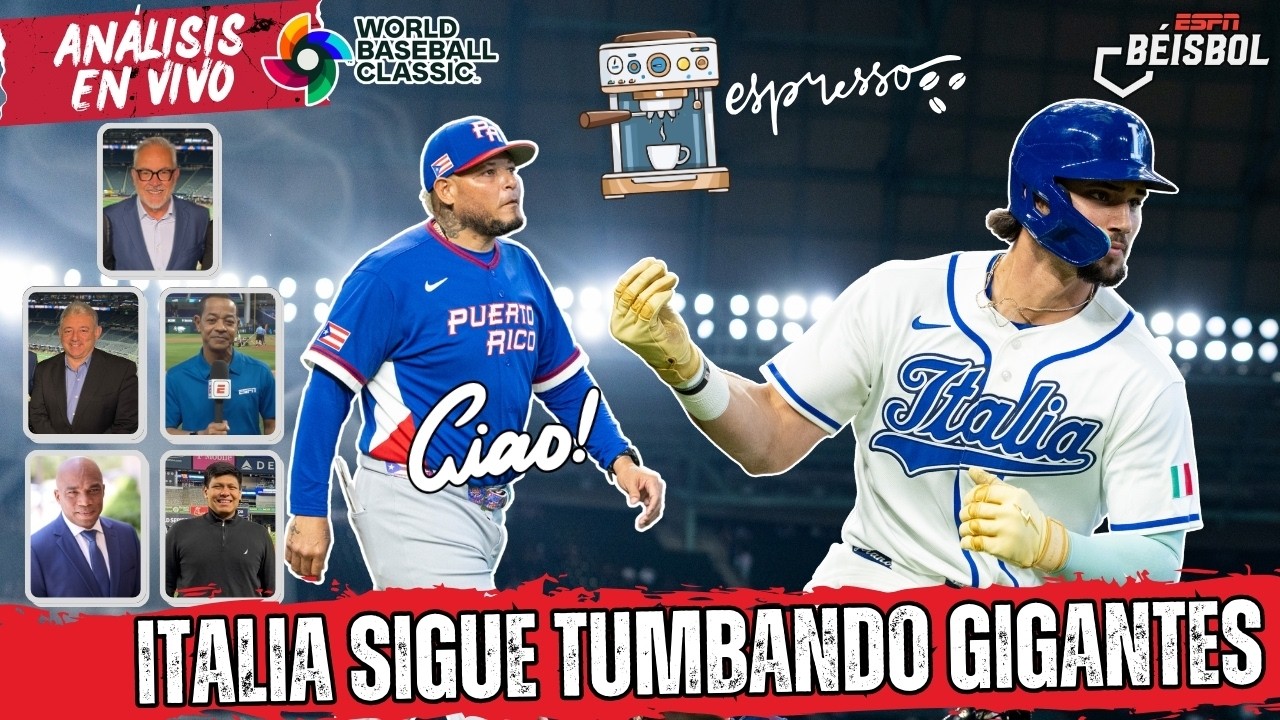 ITALIA NO CREE EN NADIE, ELIMINÓ a PUERTO RICO y está en SEMIFINALES del CLÁSICO | ESPN Beisbol