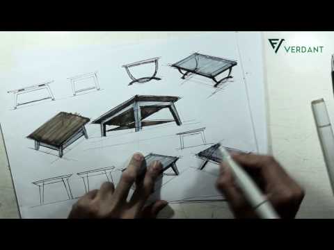 How to sketch furniture