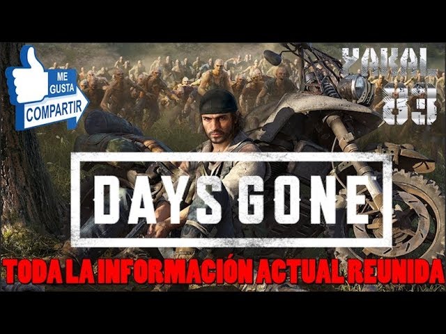 Vídeo relacionado con Playstation Bend Studio Bend Studio Days Gone - Edición Normal