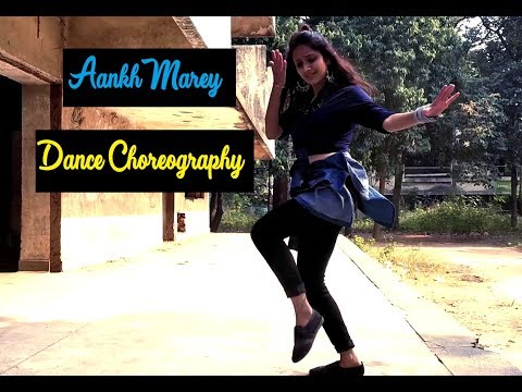 AANKH MAREY - Dance Choreography | SIMMBA | Ankita Ghosh