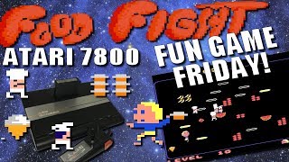 Food Fight for Atari 7800 (Fun Game Friday!)