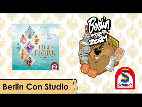 Mille Fiori: Schmidt Spiele - Spielvorstellung - Berlin Con 2021