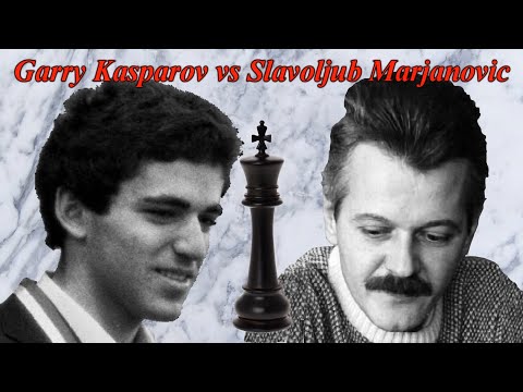 SCACCHI 550 - Kasparov vs Marjanovic - Più sono Piccoli più sono Aggressivi - [E17] 1980