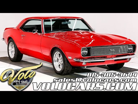 1968 Chevrolet Camaro RS Pro Touring for sale at Volo Auto Museum (V20406)