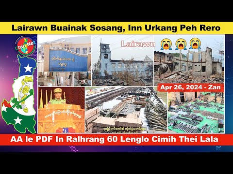 Apr 26 Zan: Lairawn Buainak Sosang, Khaw Inn Kang Peh Rero. AA le PDF In Ralhrang 40 Lenglo Cimih