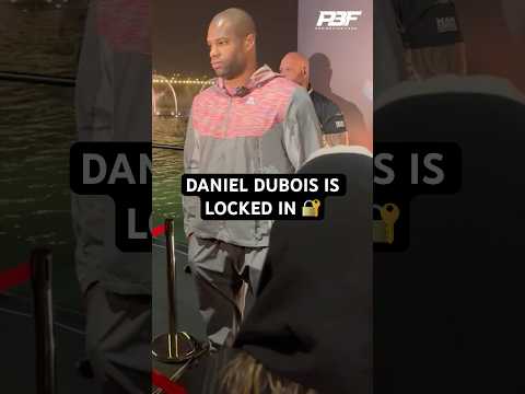 DANIEL DUBOIS REFUSES TO LOOK AT JOSEPH PARKER AS PAIR CROSS PATHS DAYS BEFORE THEIR FIGHT #Shorts