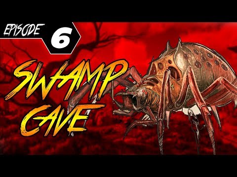 Ark Survival Evolved Season 1 - SWAMP CAVE -  REX SADDLE BP FARMING - EPISODE #6