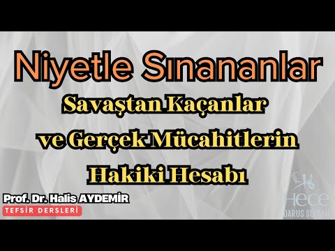 Niyetle Sınananlar: Savaştan Kaçanlar ve Gerçek Mücahitlerin Hakiki Hesabı