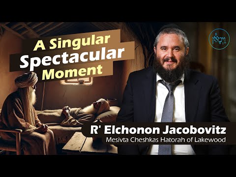 A Singular Spectacular Moment | Rabbi Elchonon Jacobovitz