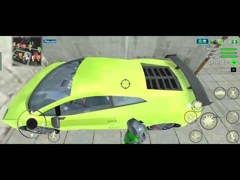 Rope frog ninja hero car and morphine and robot.. playing 