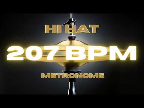 207 BPM - Hi Hat Metronome