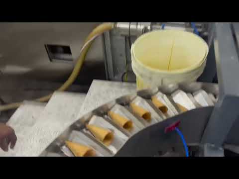 AUTOMATIC ROLLED SUGAR CONE BAKING OVEN - MODEL RSC -162