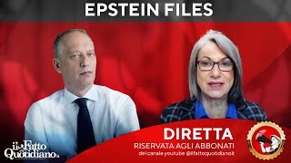 Epstein files e sette sataniche: ne parlano Peter Gomez e Loretta Napoleoni