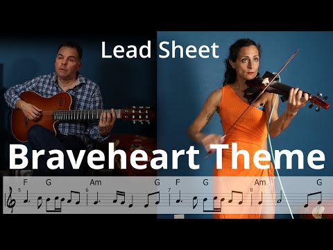 Braveheart Theme | Violin & Guitar | Lead Sheet