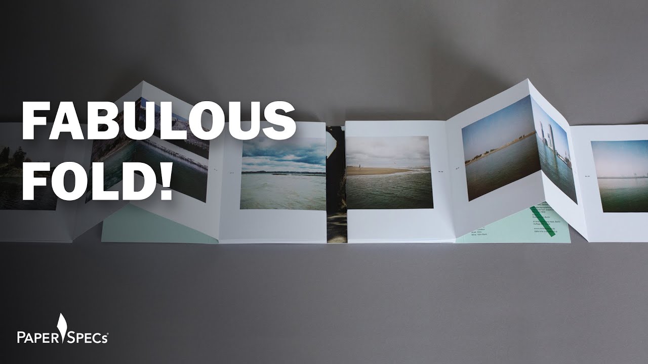 PaperSpecs.com | Paper Inspiration #406 - Relaxing RheinRevue Accordian-Fold Book