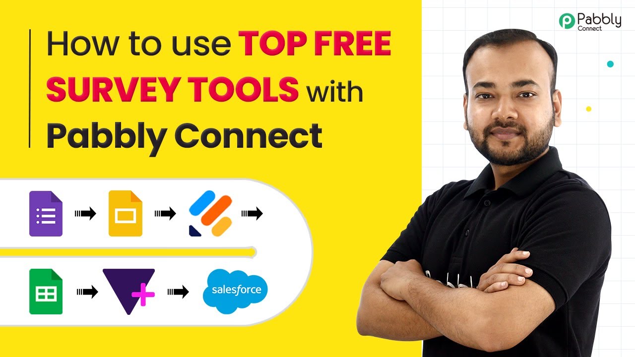 How to use Top Free Survey Tools with Pabbly Connect - Best Free Survey Tool Automations in 2022