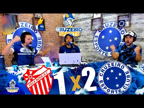 ⚽ GOALS - VILLA NOVA 1X2 CRUZEIRO - RIGHT-FOOT DEBUT | BASE GUARANTEED THE VICTORY