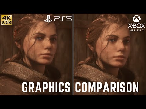A Plague Tale Innocence Next Gen Upgrade - Ps5 VS Xbox Series X | Direct Graphics Comparison 4k 60fp