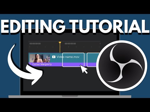 How to Edit Videos on OBS - Easy Tutorial
