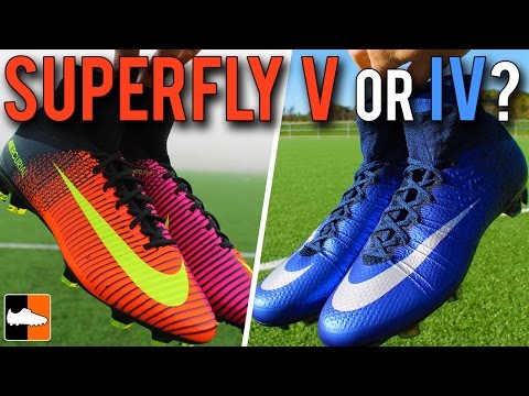 Mercurial Superfly V or IV? Nike Speed Football Boots Comparison