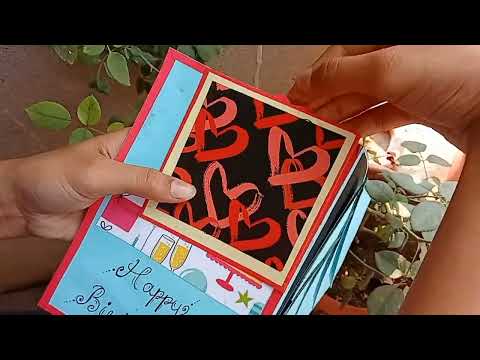 Easy and Attractive Happy Birthday Card 🎁......