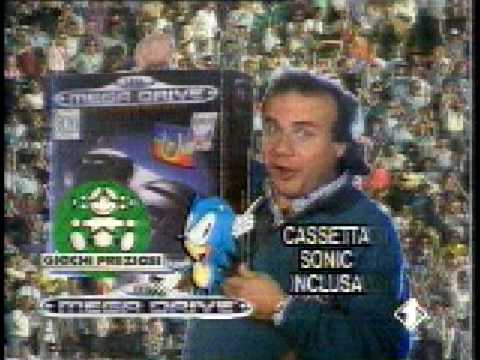 Sega Mega Drive - Jerry Calà Italian TV Spot