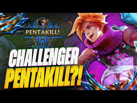 I got a PENTAKILL in Challenger!? (Full Challenger Ezreal Gameplay)