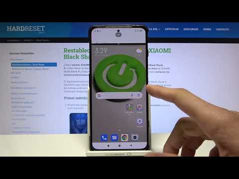 Cómo abrir dos apps en la pantalla en XIAOMI Black Shark 4 - dividir la pantalla