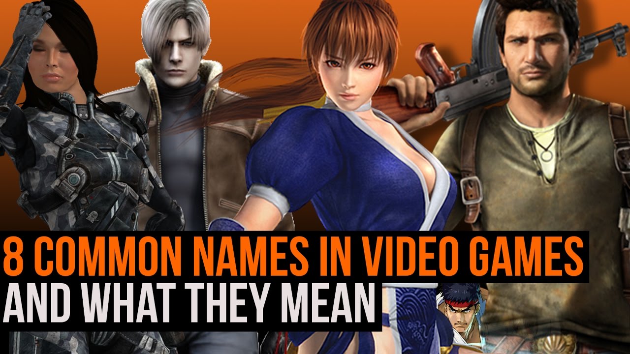 8 of the most common names in video games and what they mean - YouTube