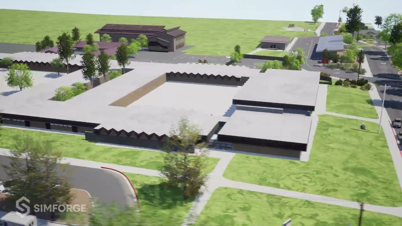 SimScene - Easterbrook Discovery School, San Jose - Digital Twin