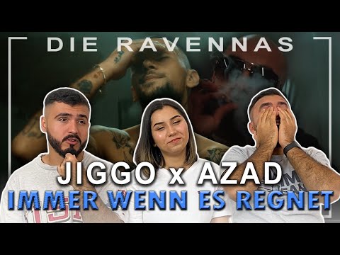 Reaktion auf JIGGO x AZAD - IMMER WENN ES REGNET | Die Ravennas