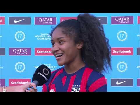 Onyeka Gamero, US U-17 WYNT vs Costa Rica, CONCACAF 2022