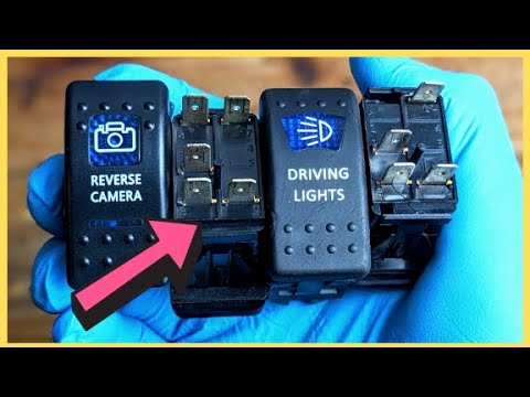 HOW TO Wire 12V LED Rocker Switch - Simple Guide and Wiring Explanation