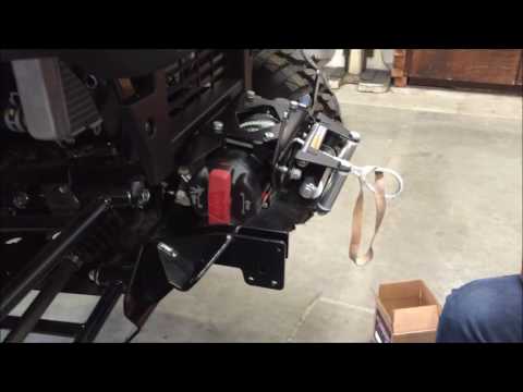 Installing a WARN Front Plow Mount on a Kawasaki 2015 - 2016 Mule PRO FXT