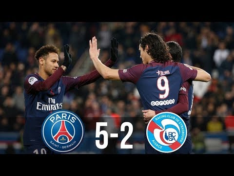 PSG vs Strasbourg 5-2  / All Goals & Highlights