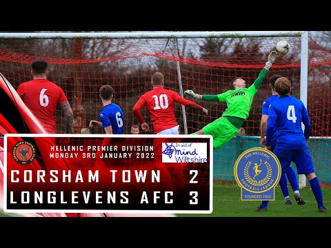 Corsham Town FC 2 V 3 Longlevens AFC - Hellenic Premier Match Highlights