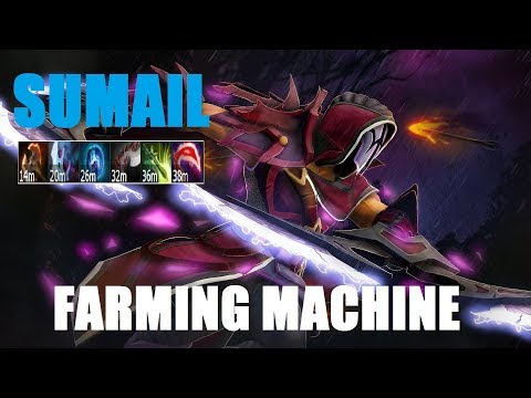 Sumail Dota 2 Anti Mage Farming Machine