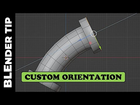 BLENDER TIP: CUSTOM ORIENTATIONS