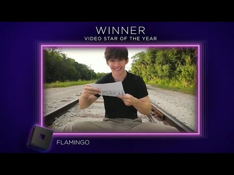 Flamingo Winning Video Star Of The Year | Roblox Innovation Awards 2022